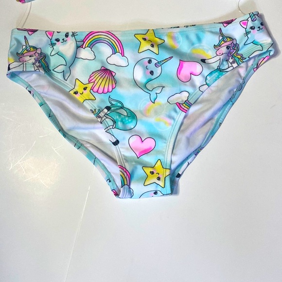 NWT 2 Piece Racerback Top Magical SeaCreatures - Picture 3 of 6